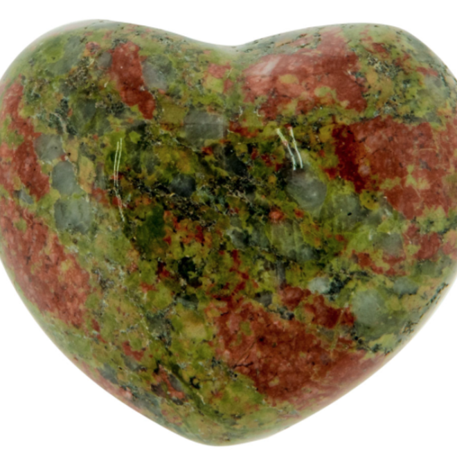 Unakite Hearts