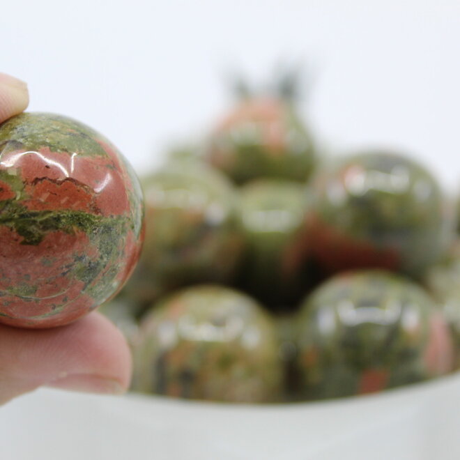 Unakite Sphere 30-35mm