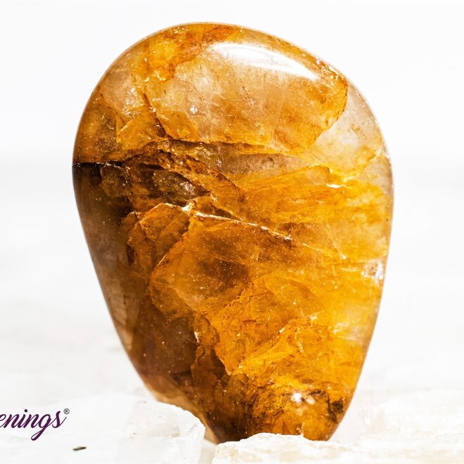 Golden Healer Quartz  (Yellow Hematoid)  Tumbled