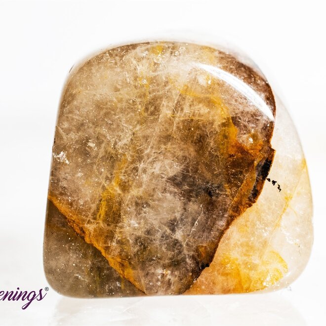 Golden Healer Quartz  (Yellow Hematoid)  Tumbled