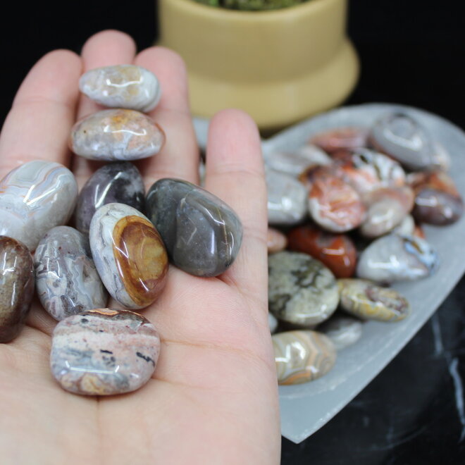 Mexican Agate Tumble