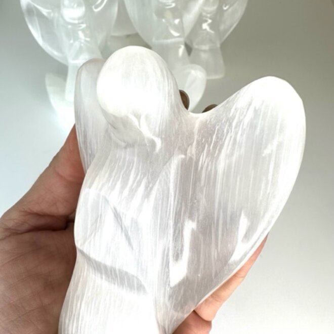 Selenite 4" Angel