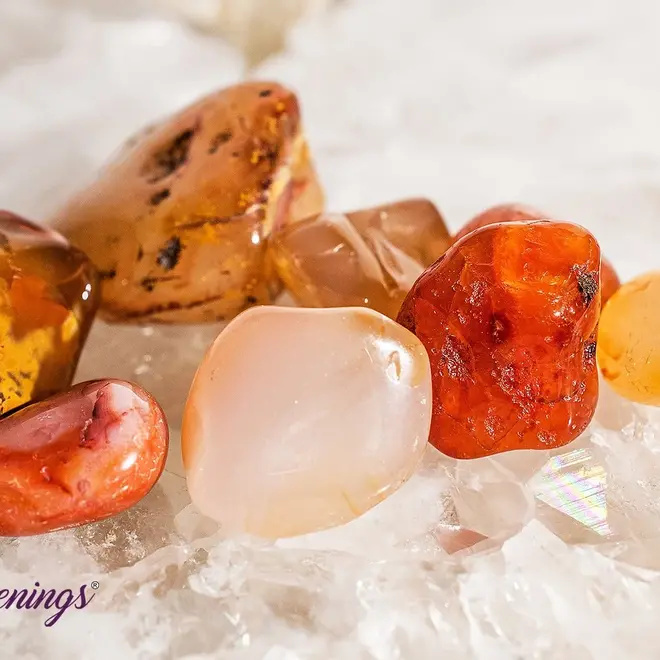 Carnelian Tumbled