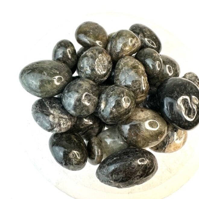 Green Tourmaline Tumbled