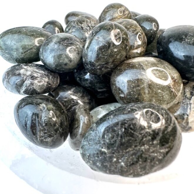 Green Tourmaline Tumbled