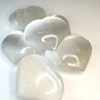Selenite/Satin Spar Heart (40MM)
