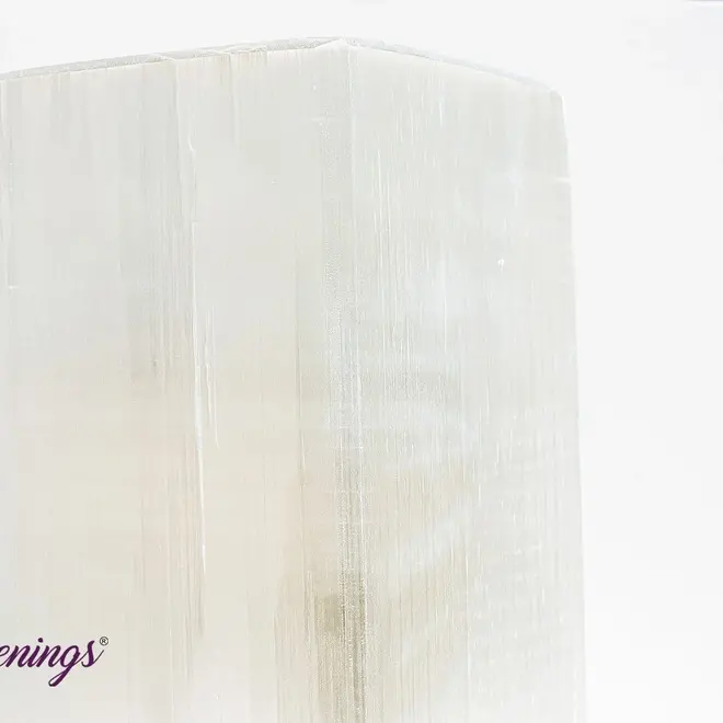 Selenite Lamp Polished LARGE 25CM