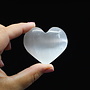 Selenite Heart Medium