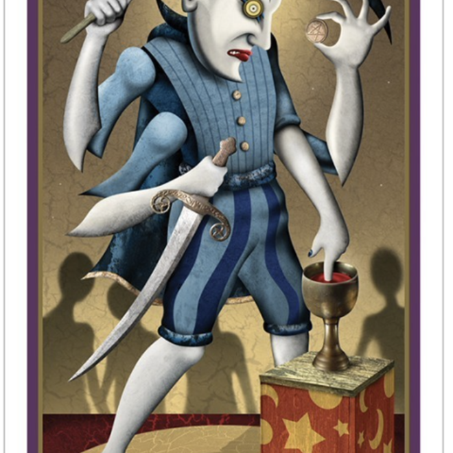 Card Deviant Moon Tarot