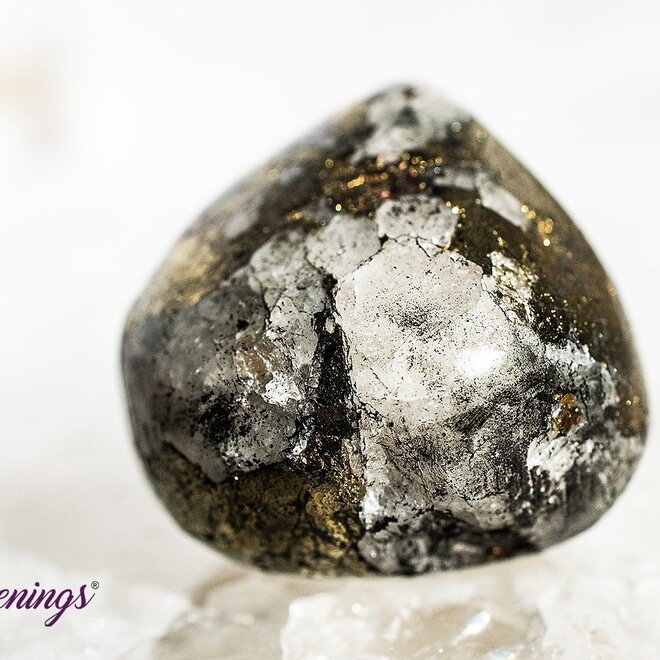 Chalcopyrite with Covelina Tumbled 20-30mm