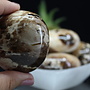Chocolate Calcite Palm Large