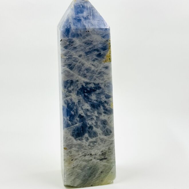 Blue Celestite Obelisk  6"