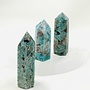 Amazonite Tower with Smoky Quartz 2-2.5"