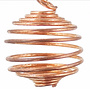 Large Gold Crystal Cage