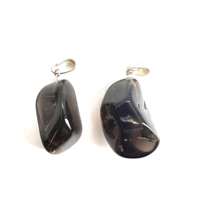 Hematite Tumbled Stone Pendant