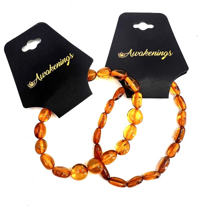 Amber Oval Bracelet