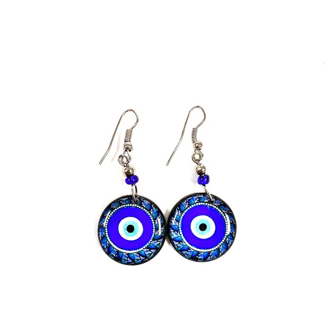 Evil Eye Earring Acrylic