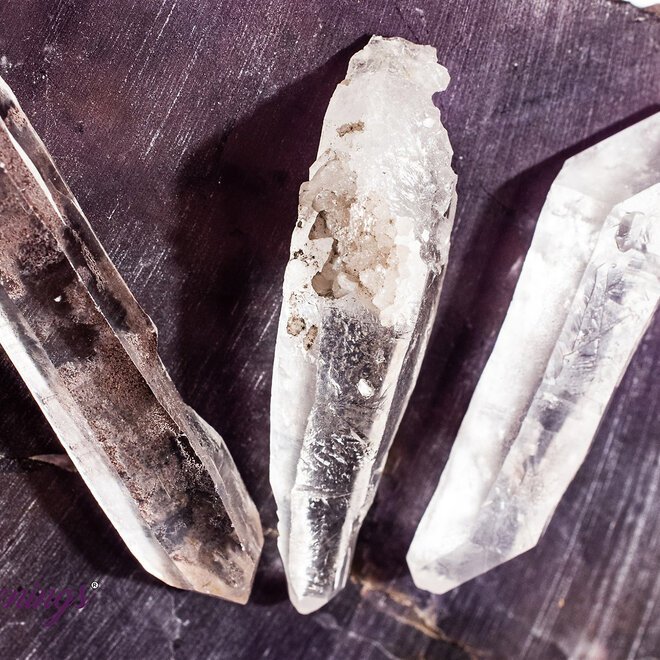 Lemurian (Lumerican) Seed Quartz Point Medium Rough Raw Natural