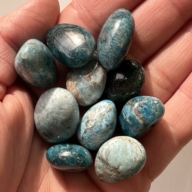 Blue Apatite Tumble Small