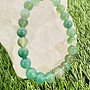 Green Banded Agate Bracelet 8MM