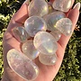 Angel (White) Aura Clear Quartz - Tumbled Large