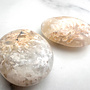 Snow Agate Palmstone/ Pillow