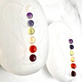 Selenite Oval Chakra Angel