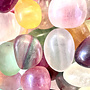 Candy Rainbow Fluorite Tumbled