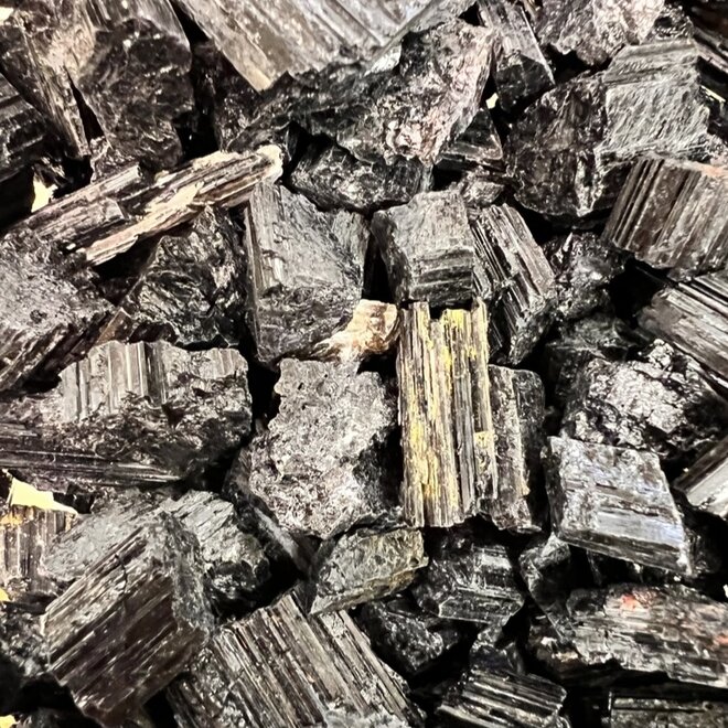 Black Tourmaline Rough Raw Natural (Small)