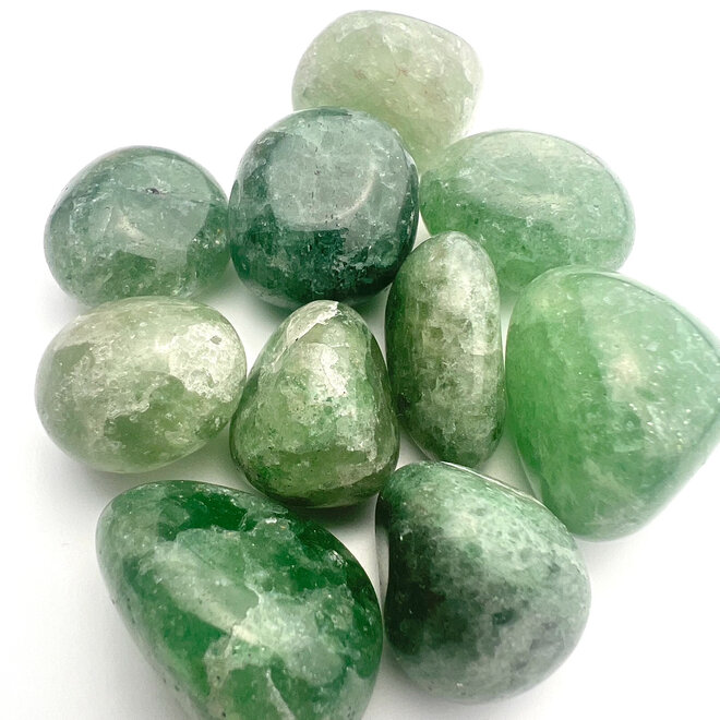 Green Strawberry Quartz Tumble