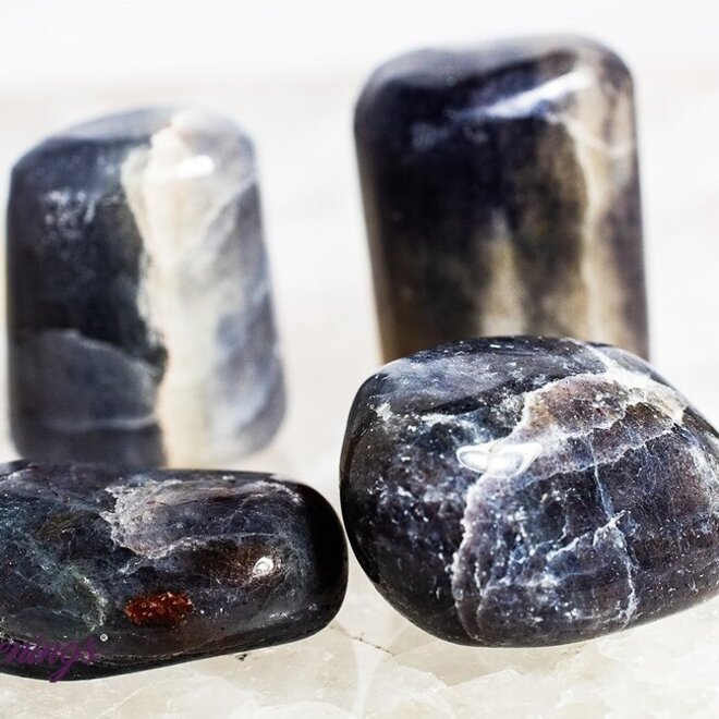 Iolite/Water Sapphire Tumbled