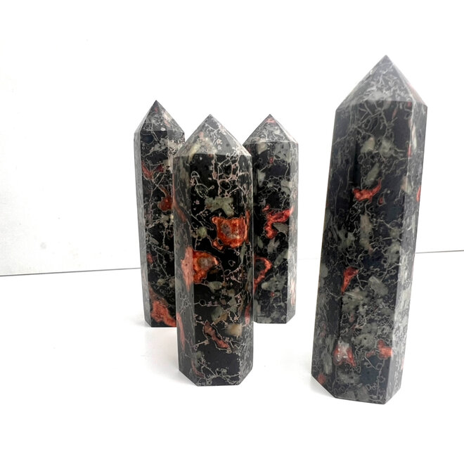 Black Plum Blossom Tower/Point/Generator 3-4"