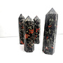Black Plum Blossom Tower/Point/Generator 3-4"