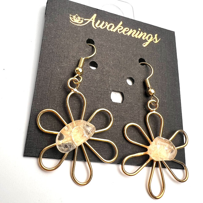 Daisy Crystal Earrings