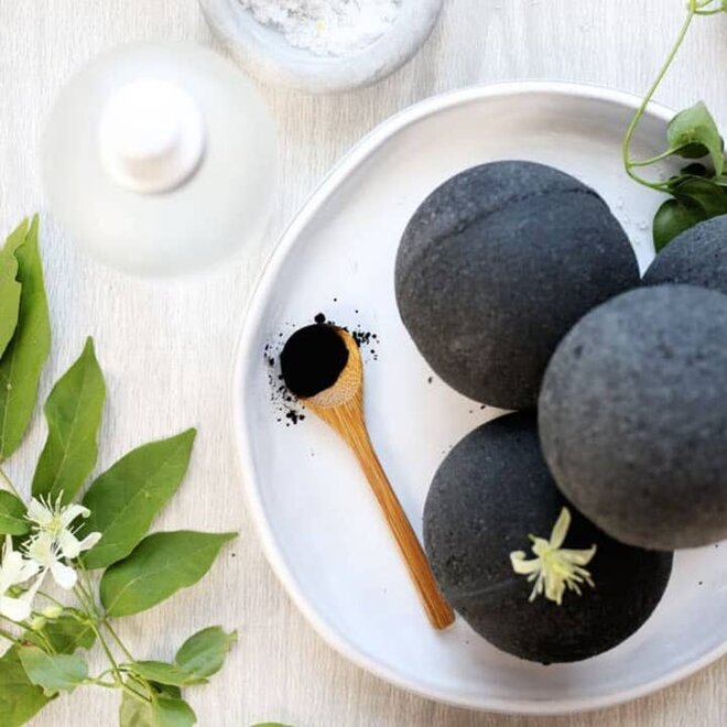 Activated Charcoal Bath Bomb