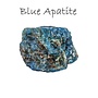 Blue Apatite Rough Raw Natural