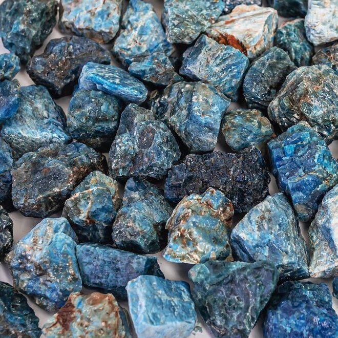 Blue Apatite Rough Raw Natural
