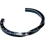 Stainless Steel Viking Twist Bracelet - Nordic Runes Black - Pre-Order