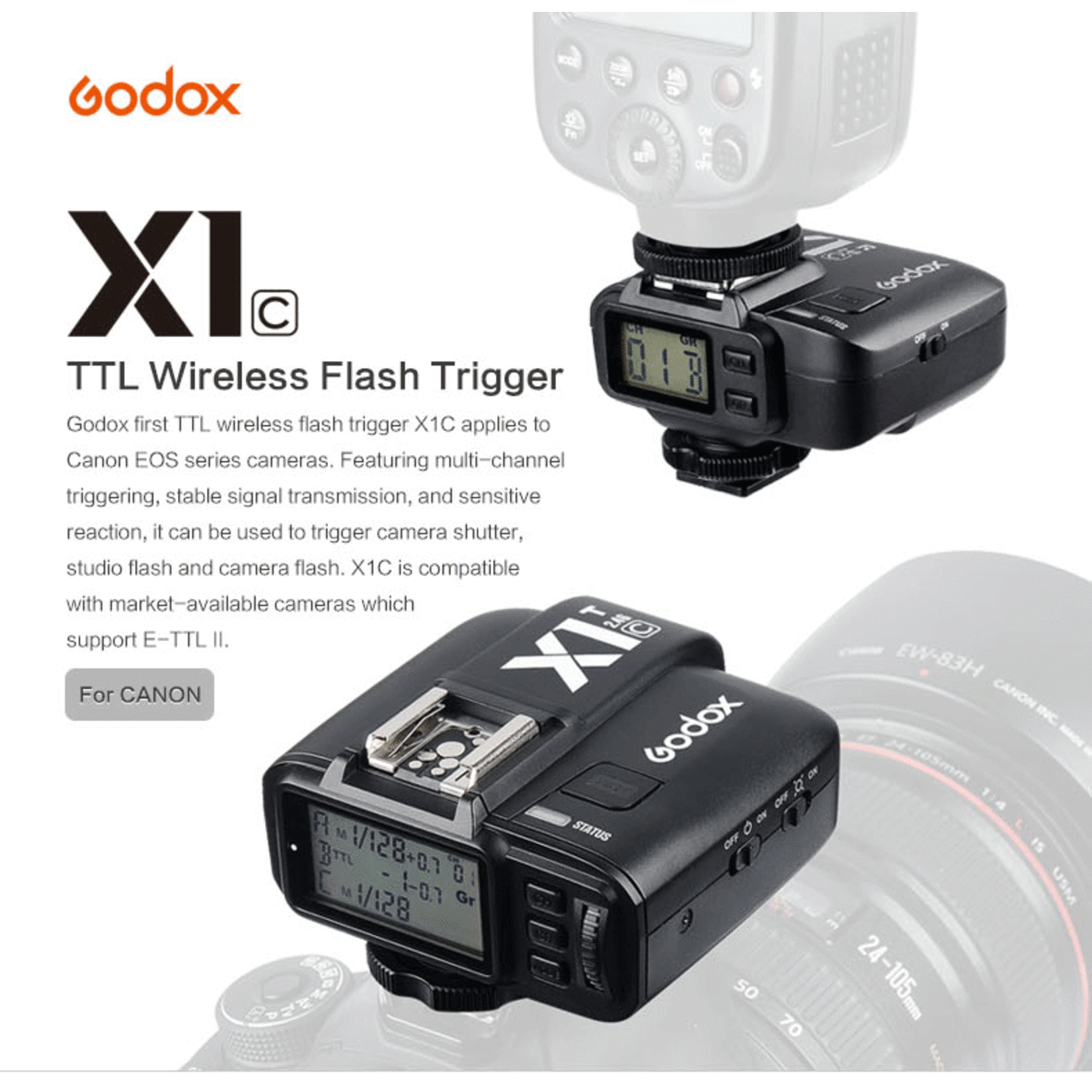 Godox Godox X1RS Wireless Flash Receiver f/Sony X1R-S