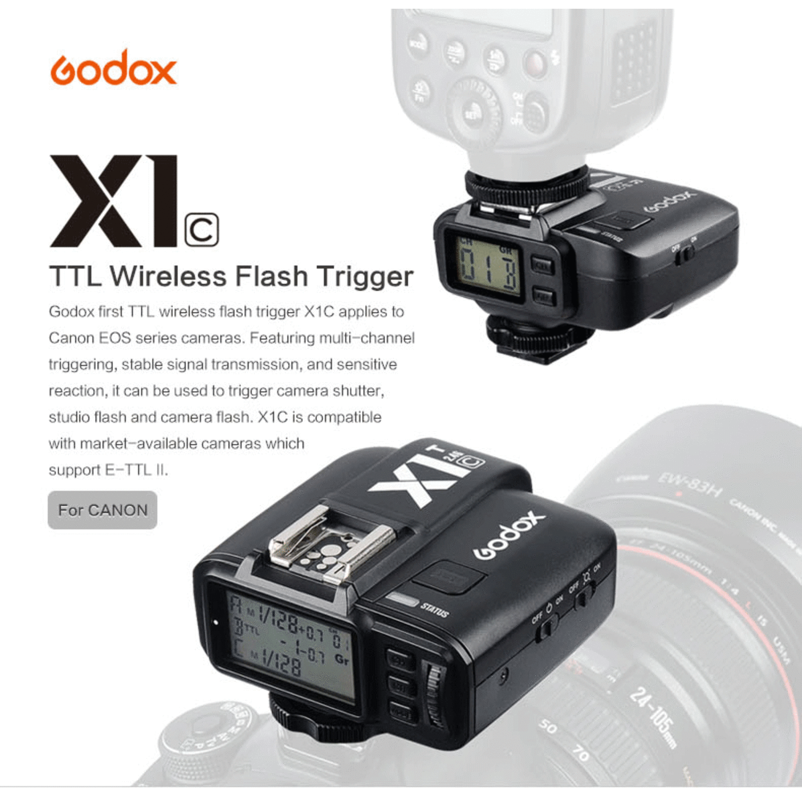 Godox Godox X1RS Wireless Flash Receiver f/Sony