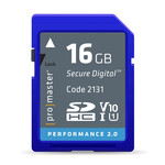 Promaster PRO 16GB V10 SDHC Memory Card