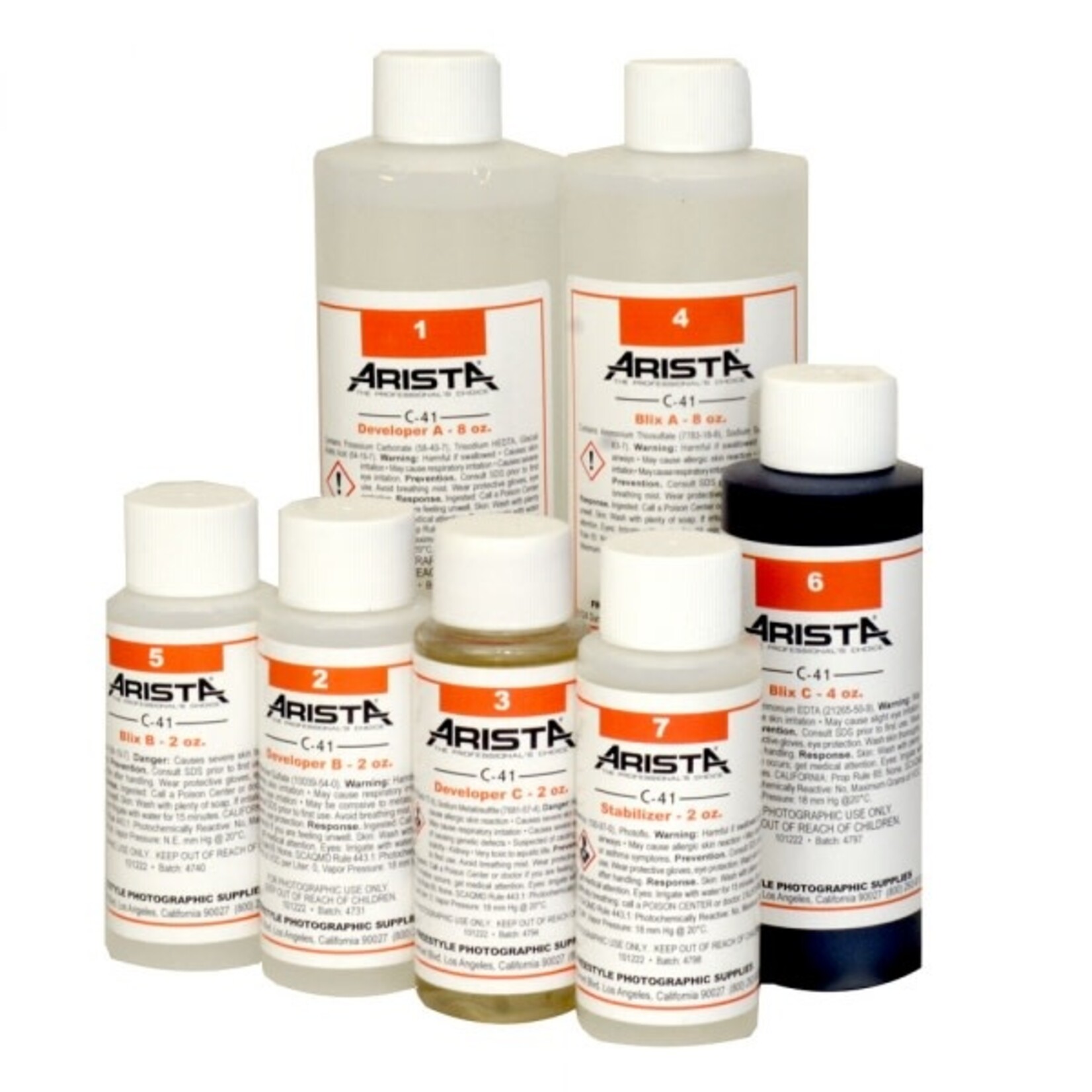 Arista Arista C41 Negative Kit 1- Qt 20411