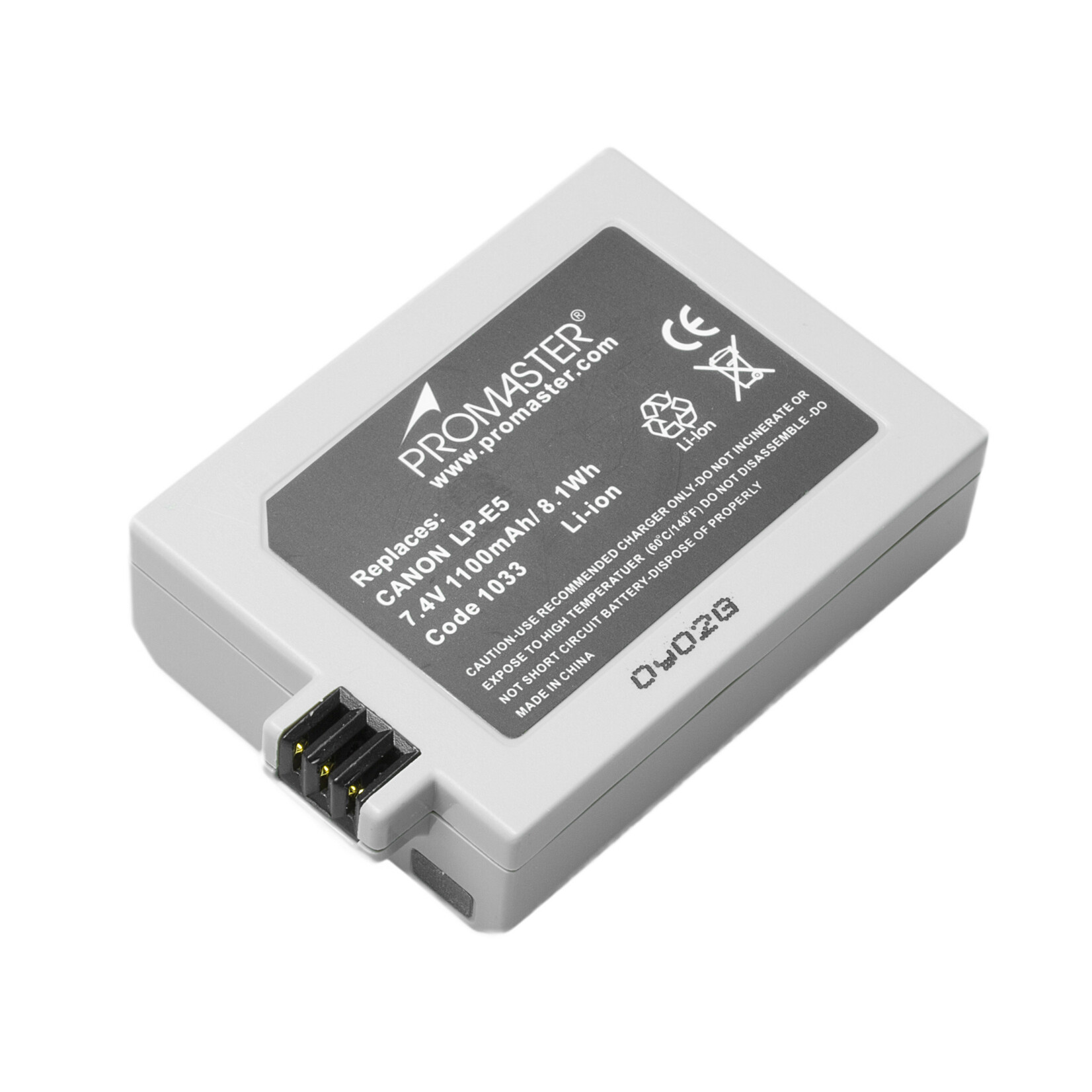 Promaster PRO LP-E5 Battery f/Canon 1033