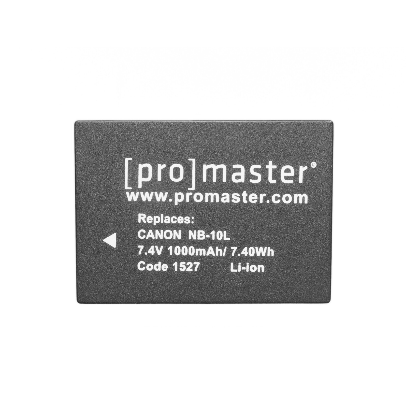 Promaster PRO NB-10L Battery f/Canon 1527