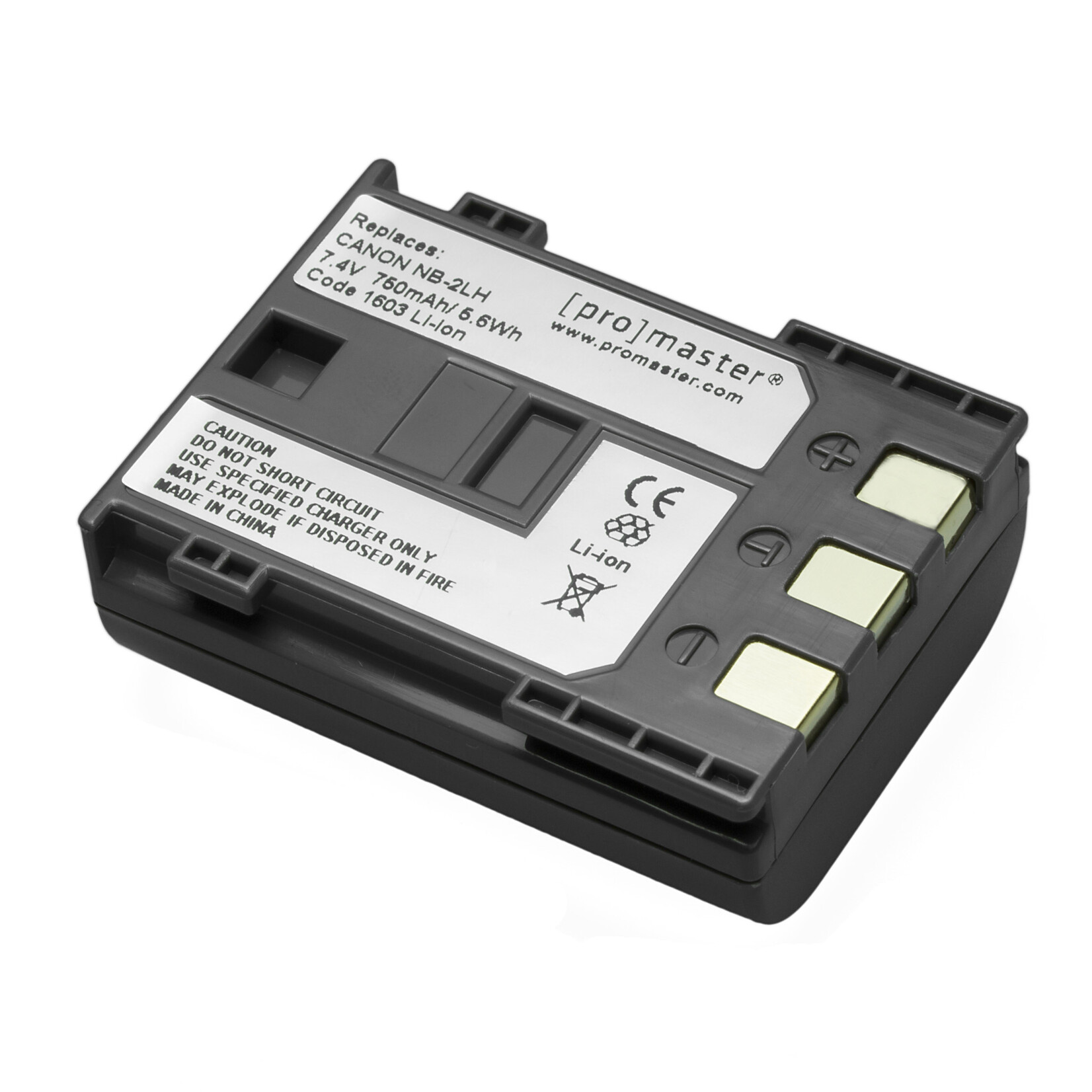 Promaster PRO NB-2LH Battery f/Canon 1603