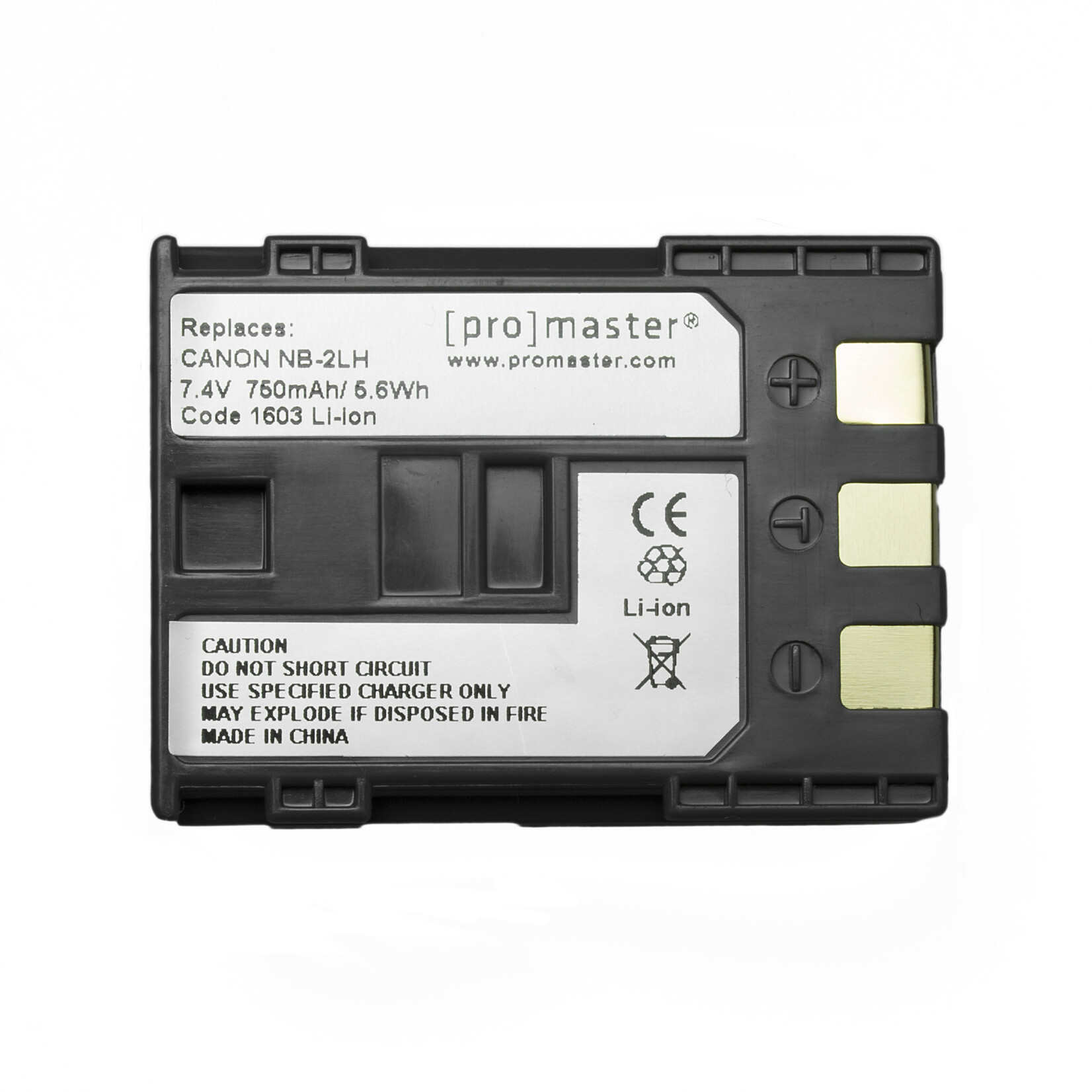 Promaster PRO NB-2LH Battery f/Canon 1603