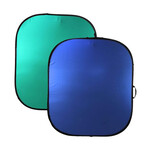 Promaster PRO Pop-Up 6ft x 7ft Chromakey Blue/Green 2-Sided PRO Background