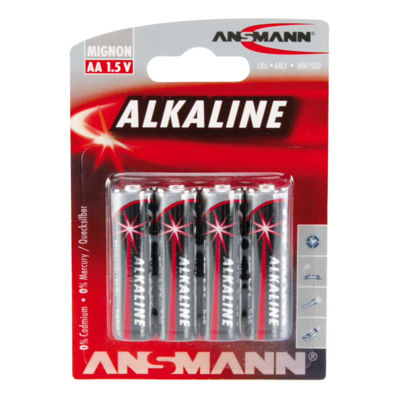 Ansmann Ansmann AA Alkaline 1.5v 3231 5529