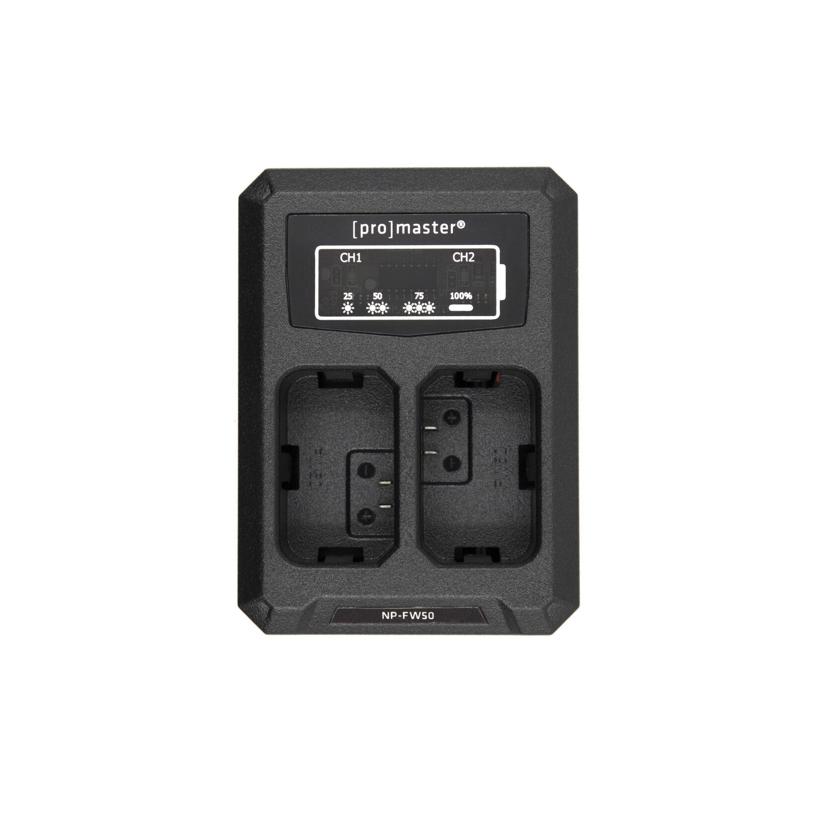 Promaster PRO Dually Charger - USB f/Sony NPFW50