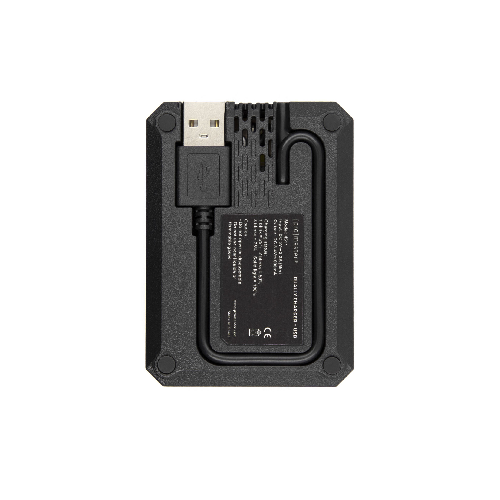 Promaster PRO Dually Charger - USB f/Sony NPFW50 4511
